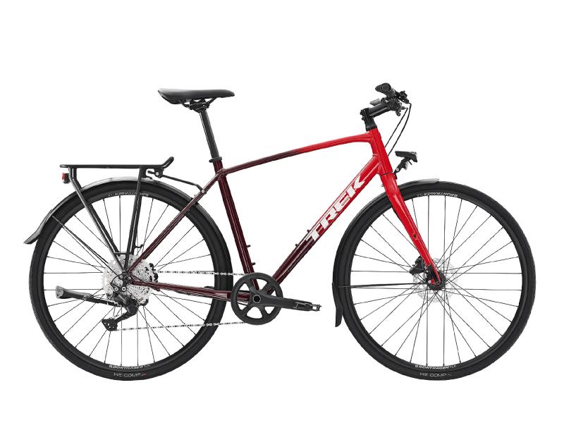 Trek FX 3 Disc Equipped Viper Red to Cobra Blood Fade 2023 - 28