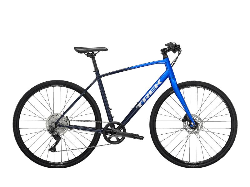 Trek FX 3 Disc Alpine Blue to Deep Dark Blue Fade 2023 - 28