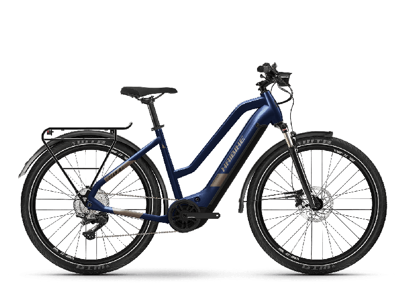 Haibike TREKKING 7 Blue / Sand  2021 - 630Wh 27,5