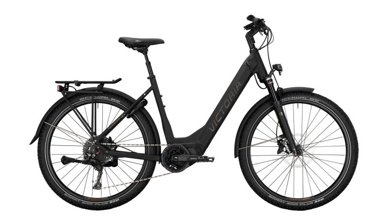Victoria eAdventure 125 deep black matt / blue 2021 - 630 Wh 27,5