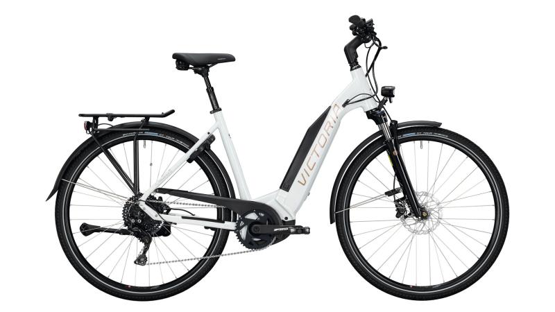 Victoria eTrekking 10.9 misty white/silver 2020 - 500Wh 26