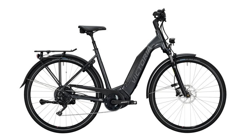 Victoria eTrekking 10.9 obsidian anthracite / brown 2021 - 500 Wh 28