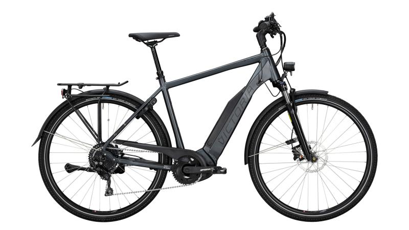 Victoria eTrekking 10.9 obsidian anthracite / brown 2021 - 500 Wh 28