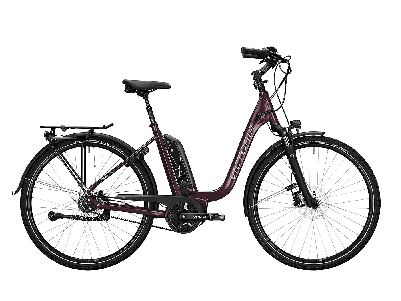 Victoria eTrekking 7.8 aubergine red / anthracite 2021 - 500 Wh 28