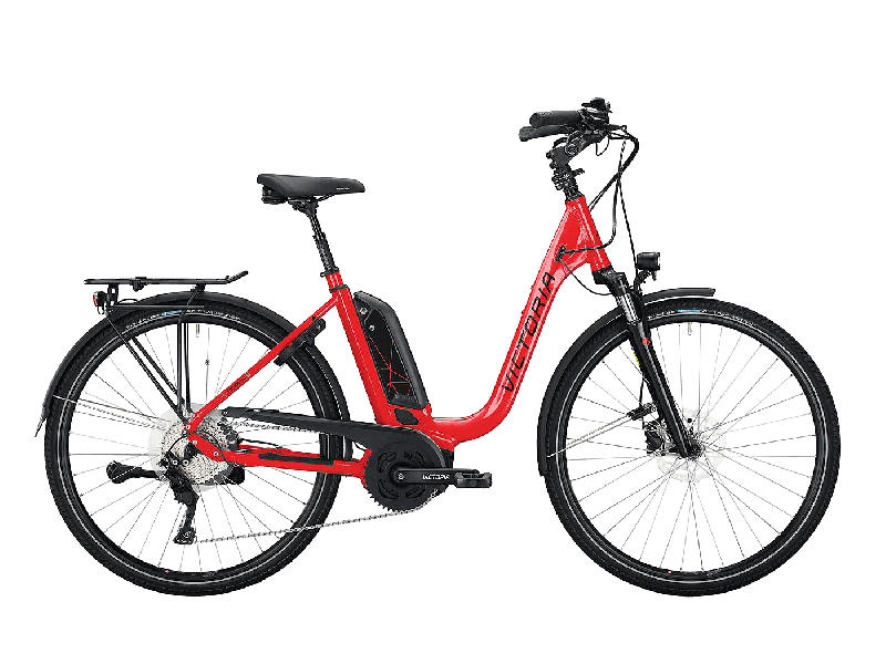 Victoria eTrekking 8.8 traffic red / anthracite 2021 - 500 Wh 28