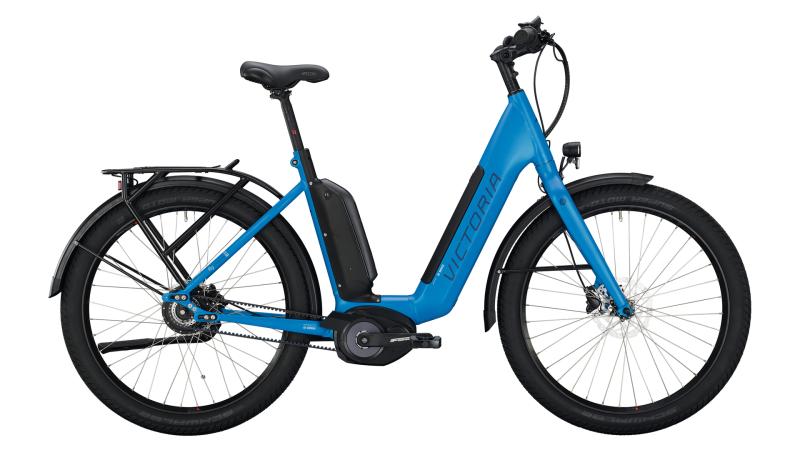 Victoria eUrban 13.9 azur blue matt / silver 2021 - 1000 Wh 27,5
