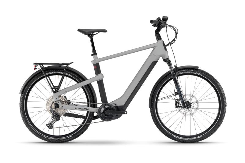 Winora Yakun X12 classic silver glänzend 2024 - 27,5