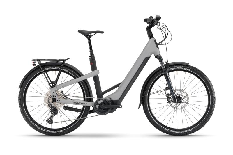Winora Yakun X12 classic silver glänzend 2024 - 27,5