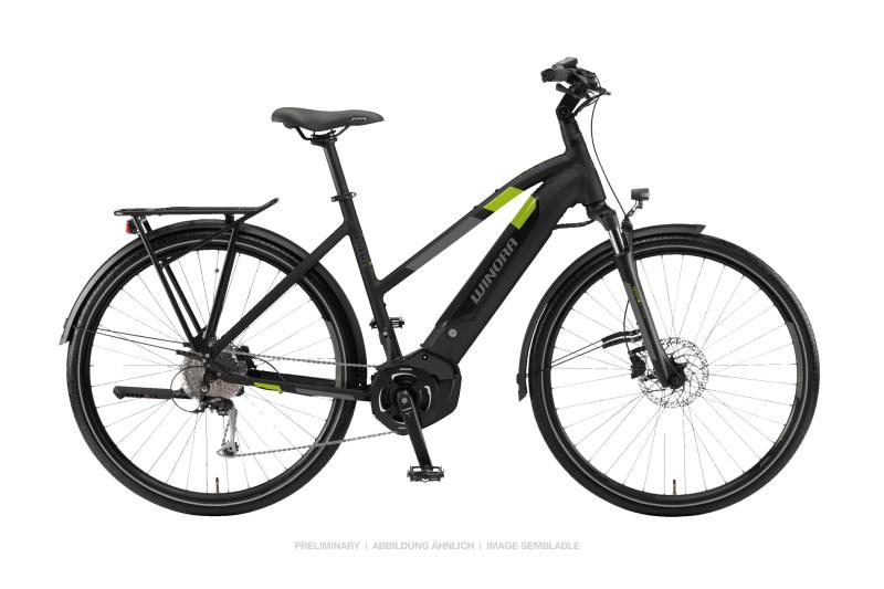 Winora Yucatan i9 Schwarz matt 2019 - Damen 28 -  