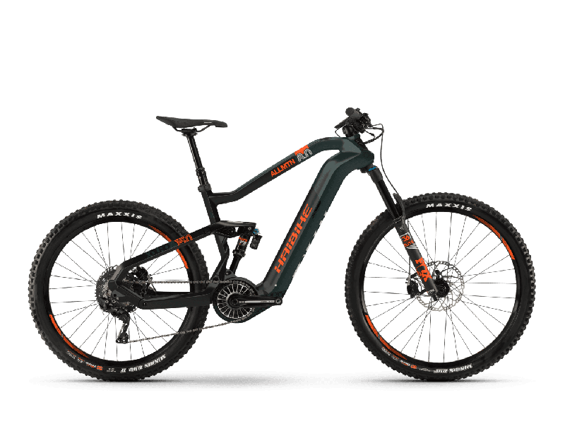 Haibike XDURO AllMtn 8.0 Olive / Carbon / Orange Matt  2021 - 630Wh 29