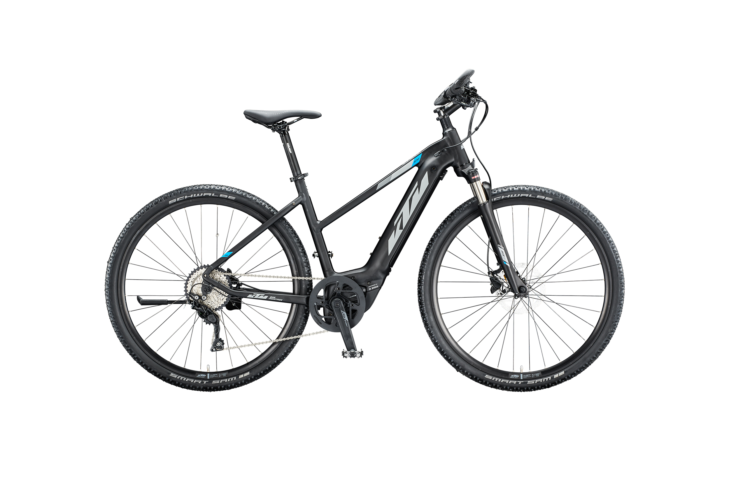 KTM MACINA CROSS 510 black matt grey blue 2020 DA 500Wh