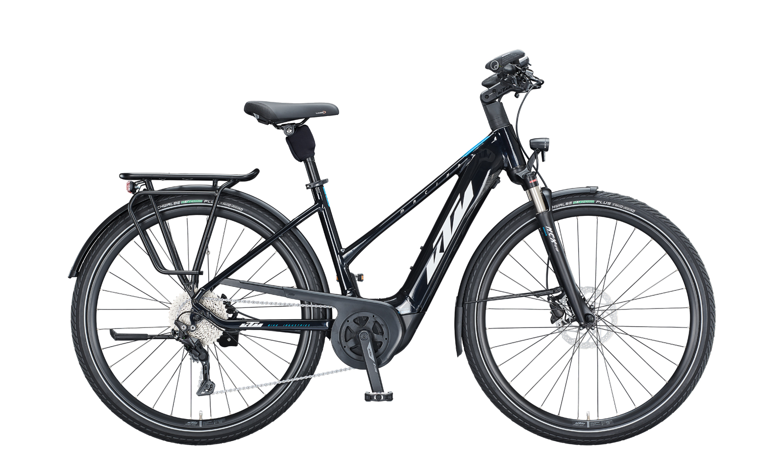 KTM MACINA TOUR P610 Metallic Black ( White Blue )  2021 - 625Wh 29&quot; D -  51