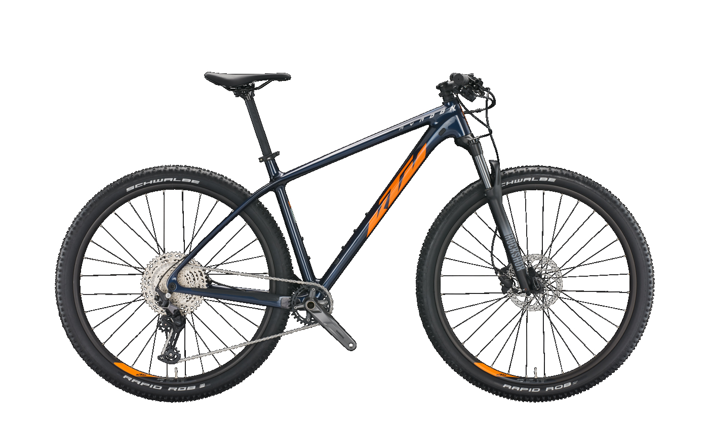 KTM MYROON PRO eveblue (orange+silver) 2022 - 29&quot; Diamant -  