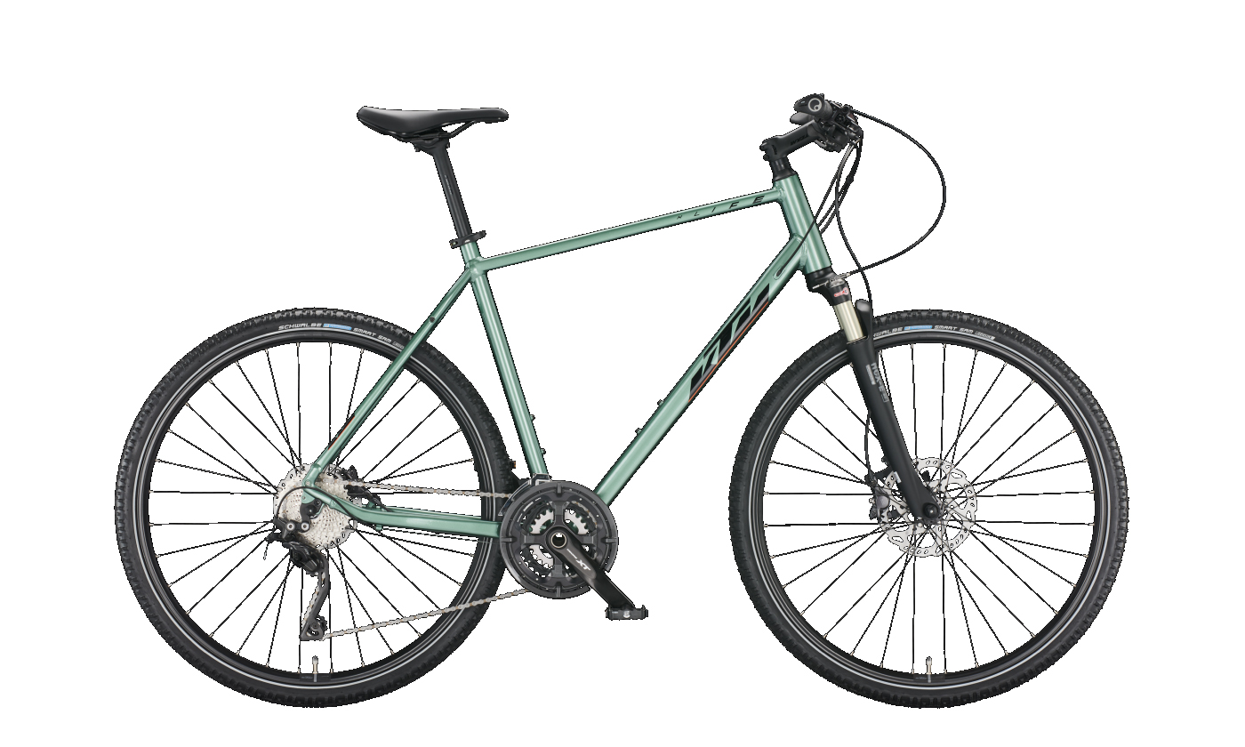 KTM X-LIFE RACE moss grey (black+orange) 2022 - 28&quot; Diamant -  