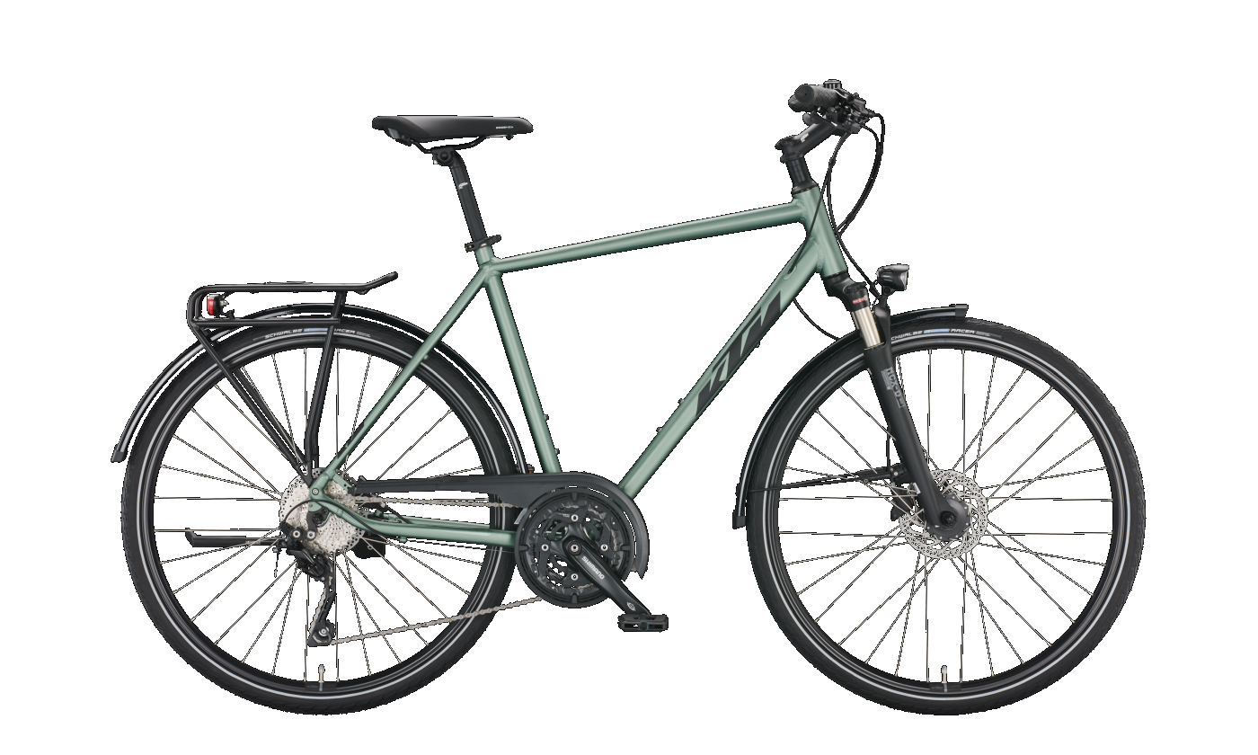 KTM LIFE CONQUEST moss grey satin (black) 2022 - 28&quot; Diamant -  