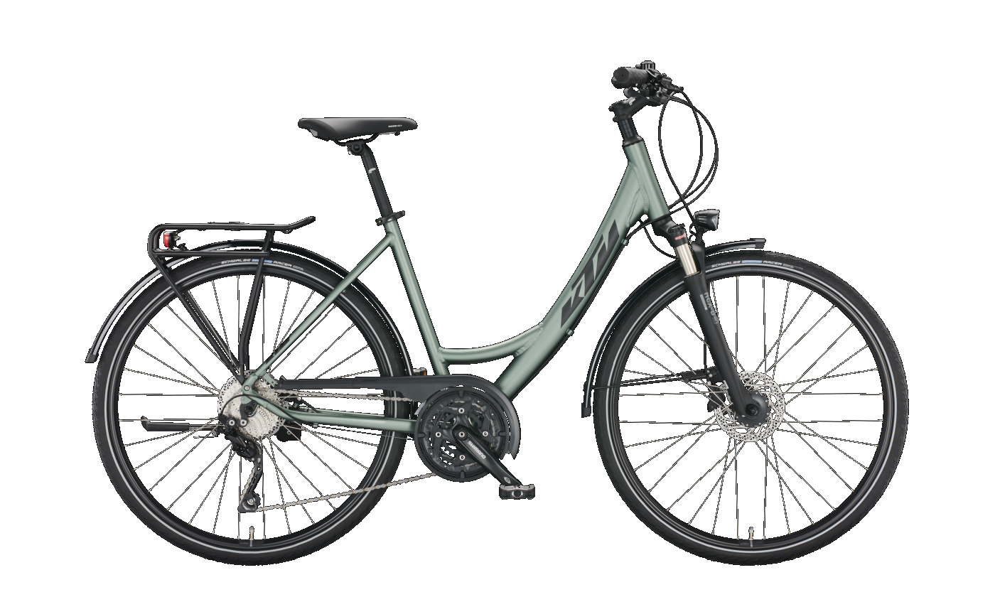 KTM LIFE CONQUEST moss grey satin (black) 2022 - 28&quot; Wave -  
