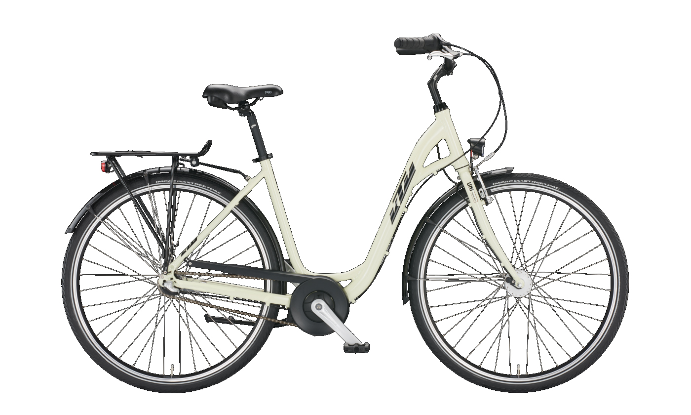 KTM CITY FUN 28 night red (dark silver) 2022 - 28&quot; Wave -  