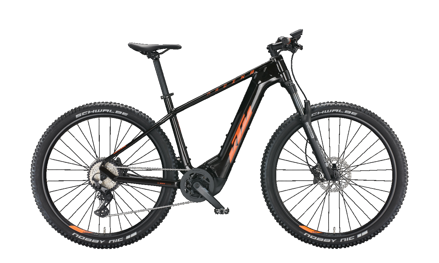 KTM MACINA TEAM 792 flaming black (orange) 2022 - 29&quot; 750 Wh Diamant -  