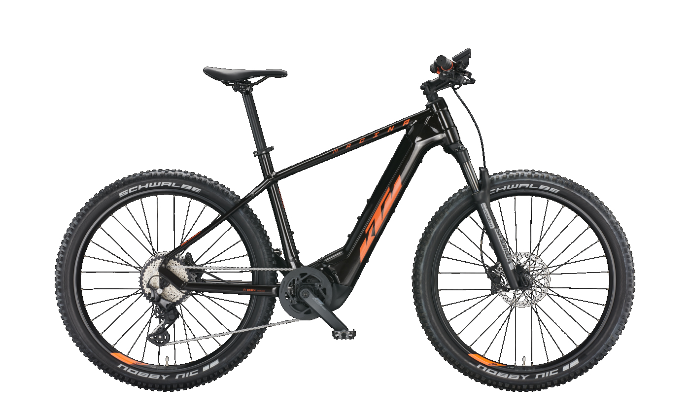 KTM MACINA TEAM 772 flaming black (orange) 2022 - 27,5&quot; 750 Wh Diamant -  