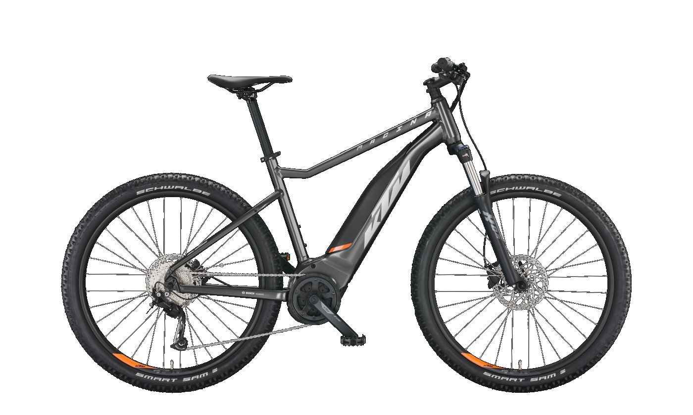 KTM MACINA RIDE 571 machine grey (silver+orange) 2022 - 27,5&quot; 500 Wh Diamant -  
