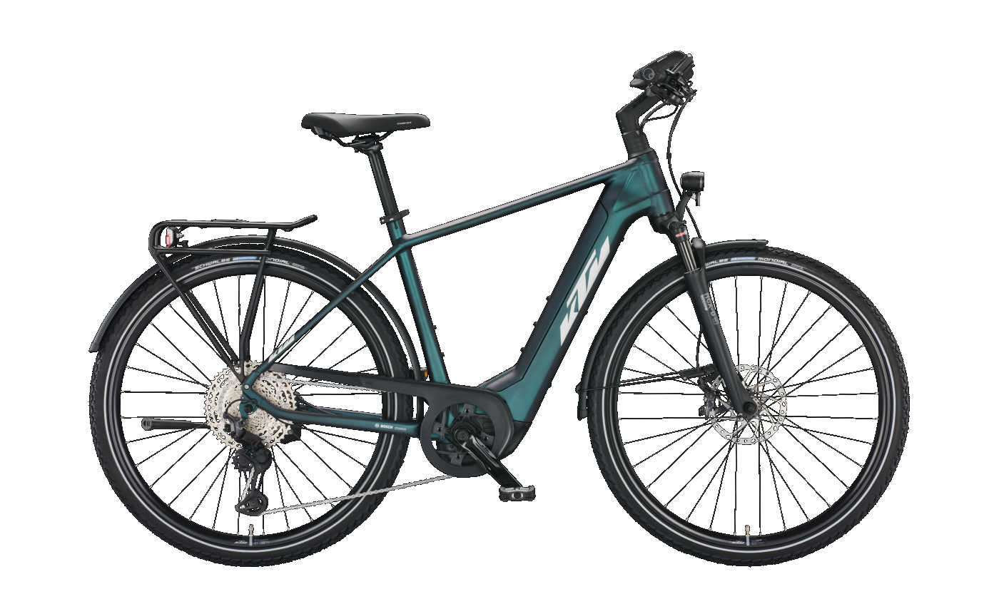KTM MACINA SPORT 710 greenpurple-flip matt (silver+blue) 2022 - 28&quot; 750 Wh Diamant -  