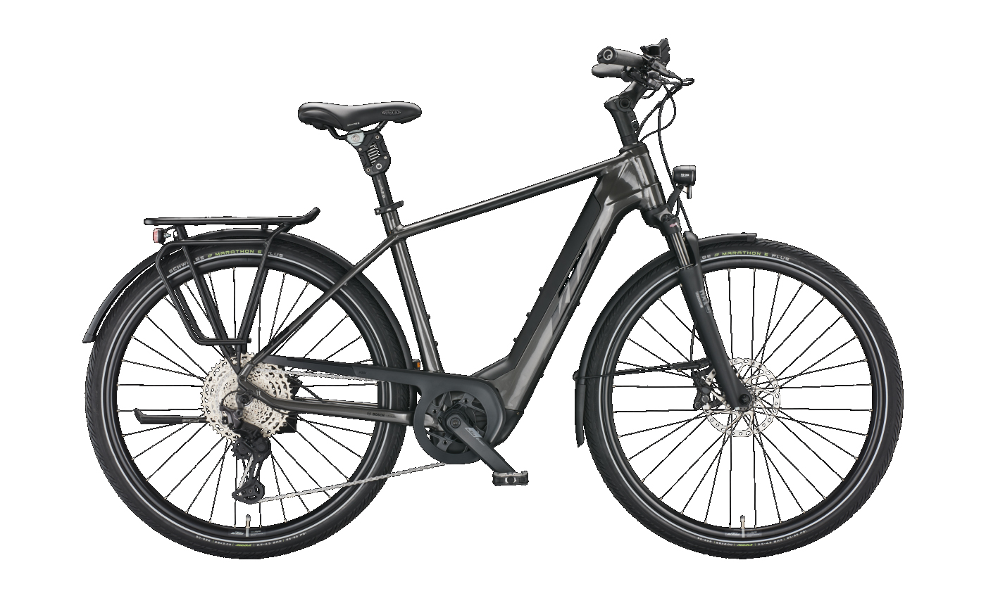 KTM MACINA STYLE XL machine grey (black+silver) 2022 - 28&quot; 750 Wh Diamant -  