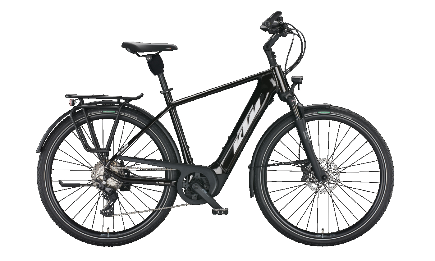 KTM MACINA TOUR CX 610 NYON flaming black (silver+orange) 2022 - 28&quot; 625 Wh Diamant -  