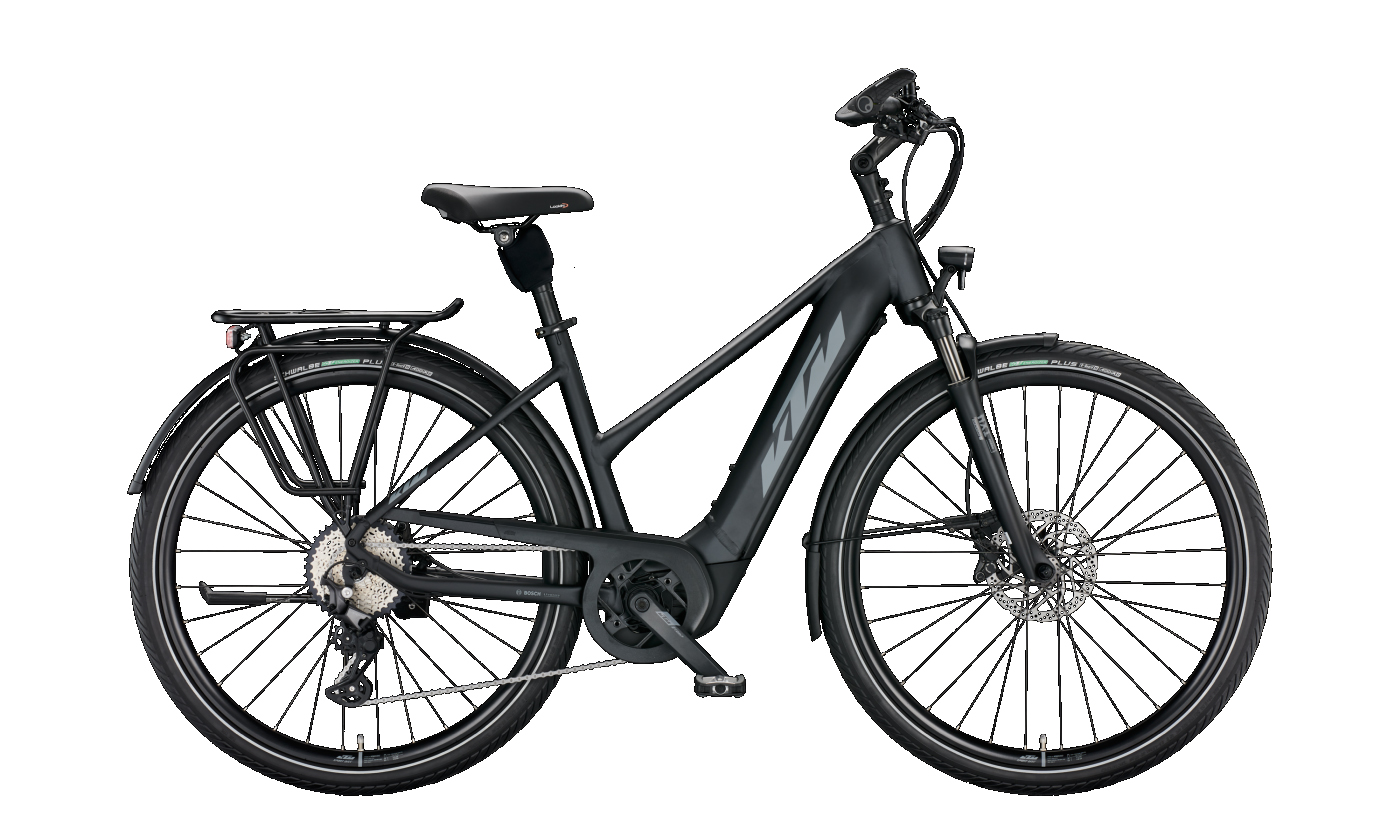 KTM MACINA TOUR CX 610 black matt (grey+yellow) 2022 - 28&quot; 625 Wh Trapez -  