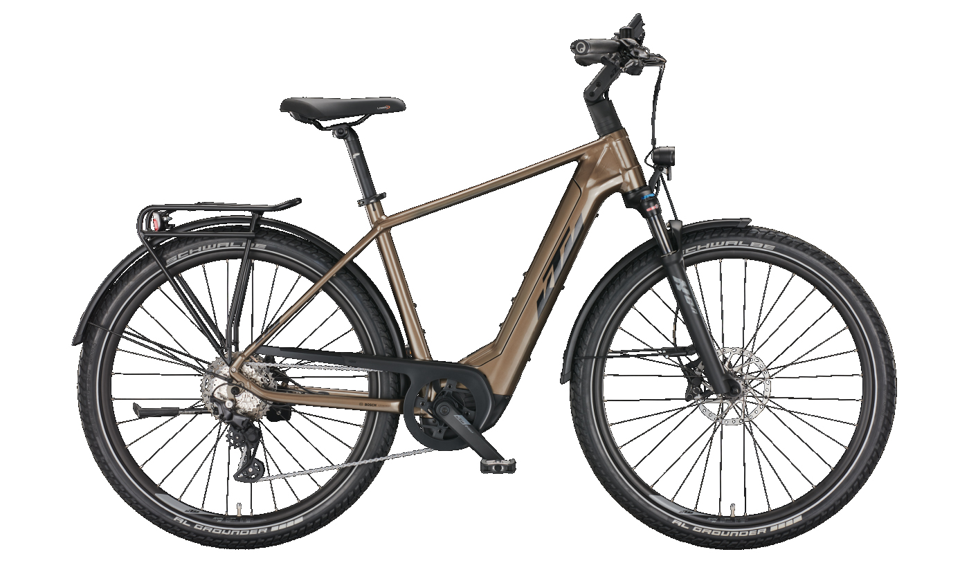 KTM MACINA GRAN 710 oak (black+orange) 2022 - 29&quot; 750 Wh Diamant -  51