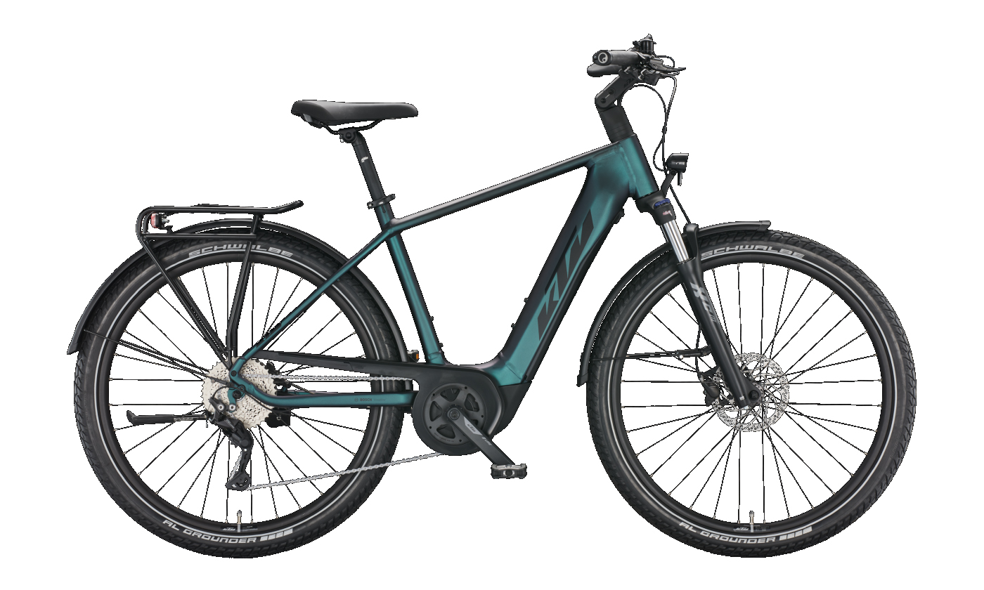 KTM MACINA GRAN P610 greenpurple-flip matt (black+sand) 2022 - 29&quot; 625 Wh Diamant -  56
