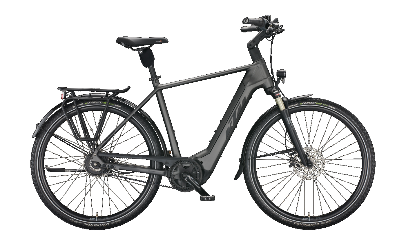 KTM MACINA CITY 710 belt machine grey matt (black+orange) 2022 - 28&quot; 750 Wh Diamant -  
