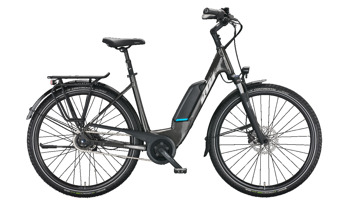 KTM MACINA CENTRAL 5 RT machine grey (silver+blue) 2022 - 28&quot; 500 Wh Wave -  