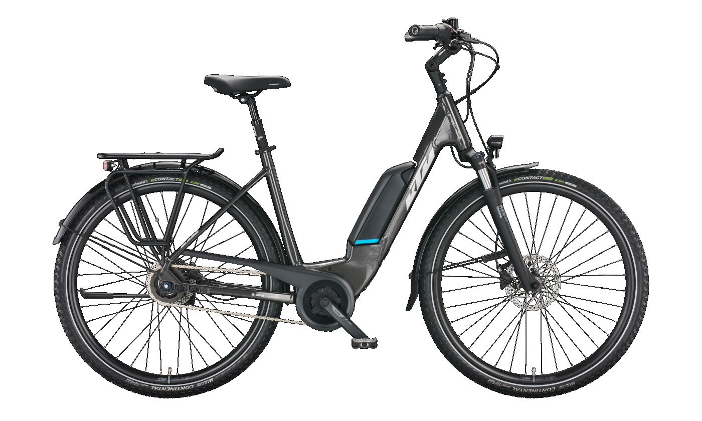 KTM MACINA CENTRAL 5 machine grey (silver+blue) 2022 - 28&quot; 500 Wh Wave -  56