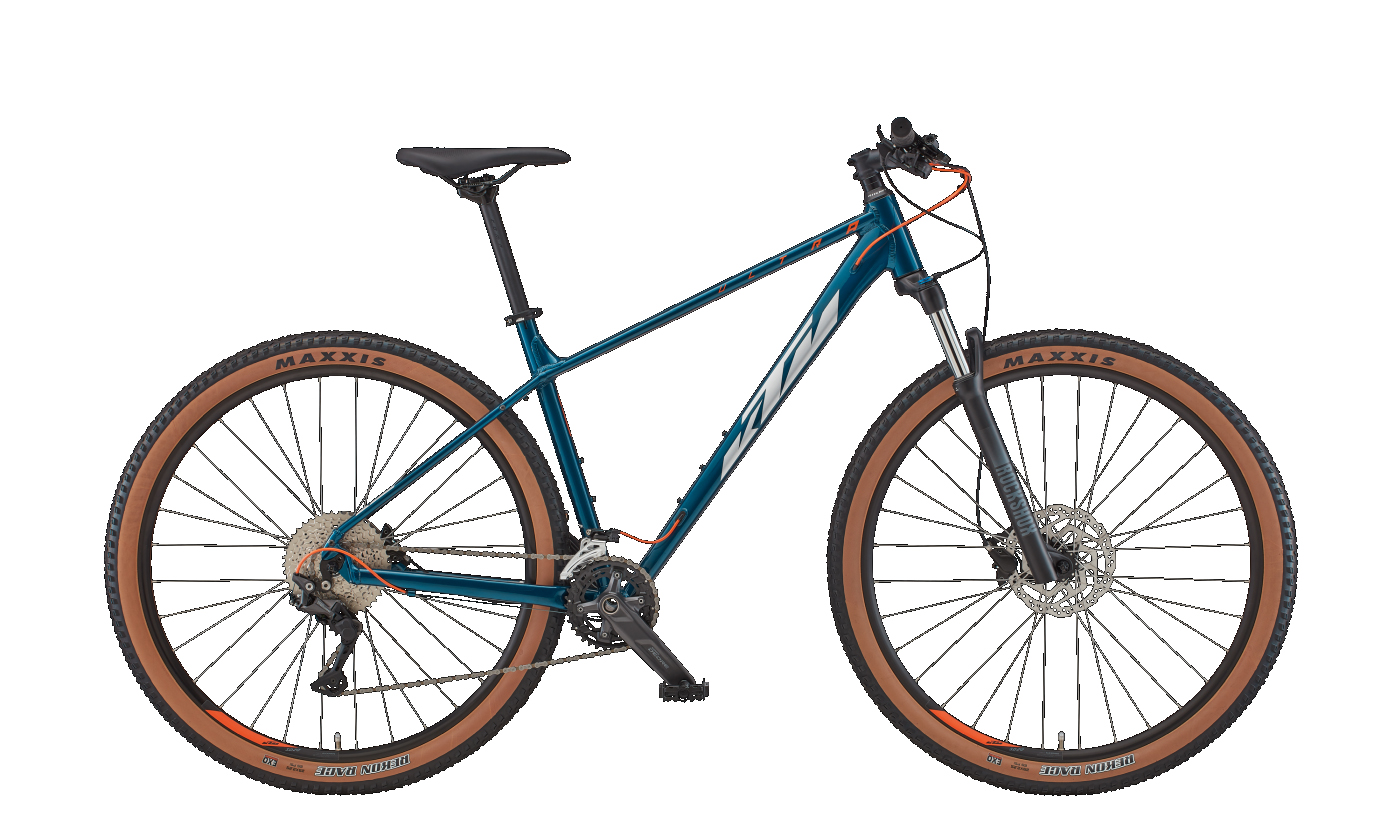 KTM ULTRA FLITE 29 vital blue (silver+orange) 2022 - 29&quot; Diamant -  