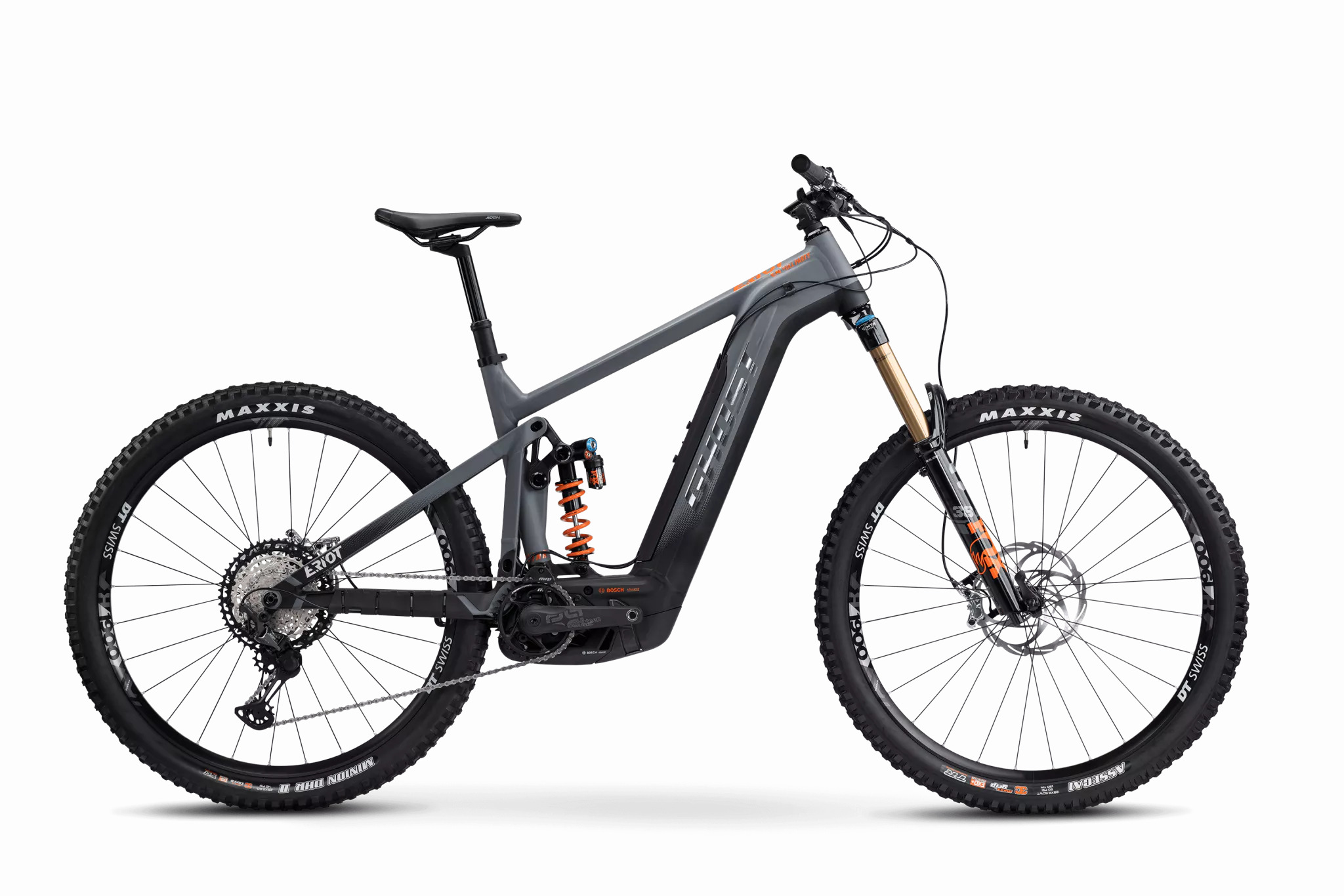 GHOST E-Riot EN Full Party grey/black - matt/glossy 2023 - 27,5&quot; 750 Wh Diamant -  S