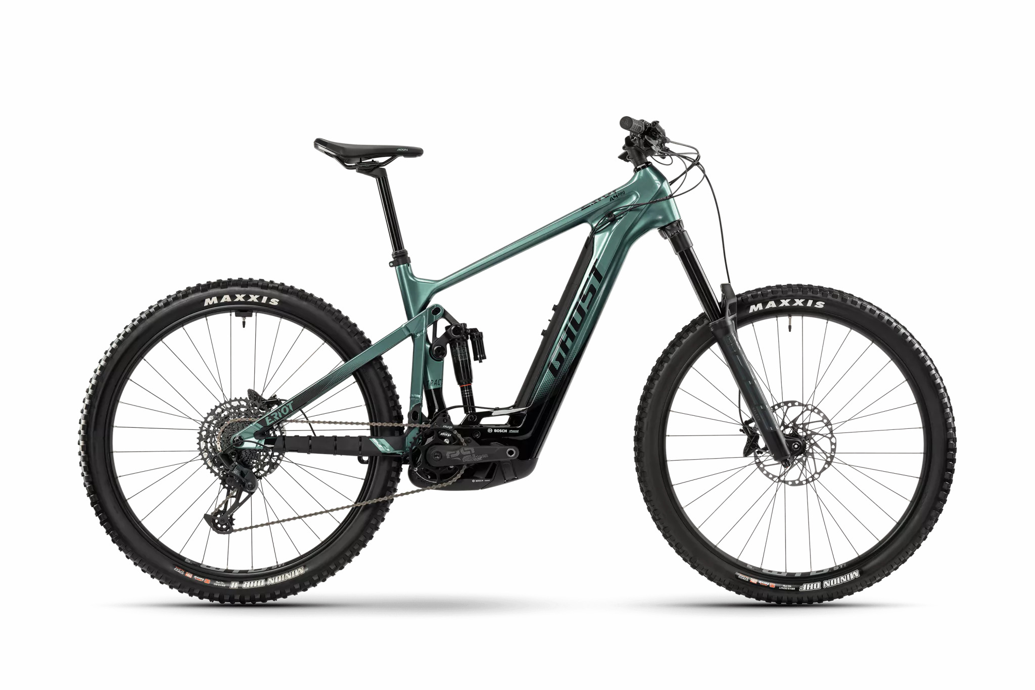 GHOST E-Riot AM Pro met. turquoise/black - matt 2023 - 27,5&quot; 750 Wh Diamant -  