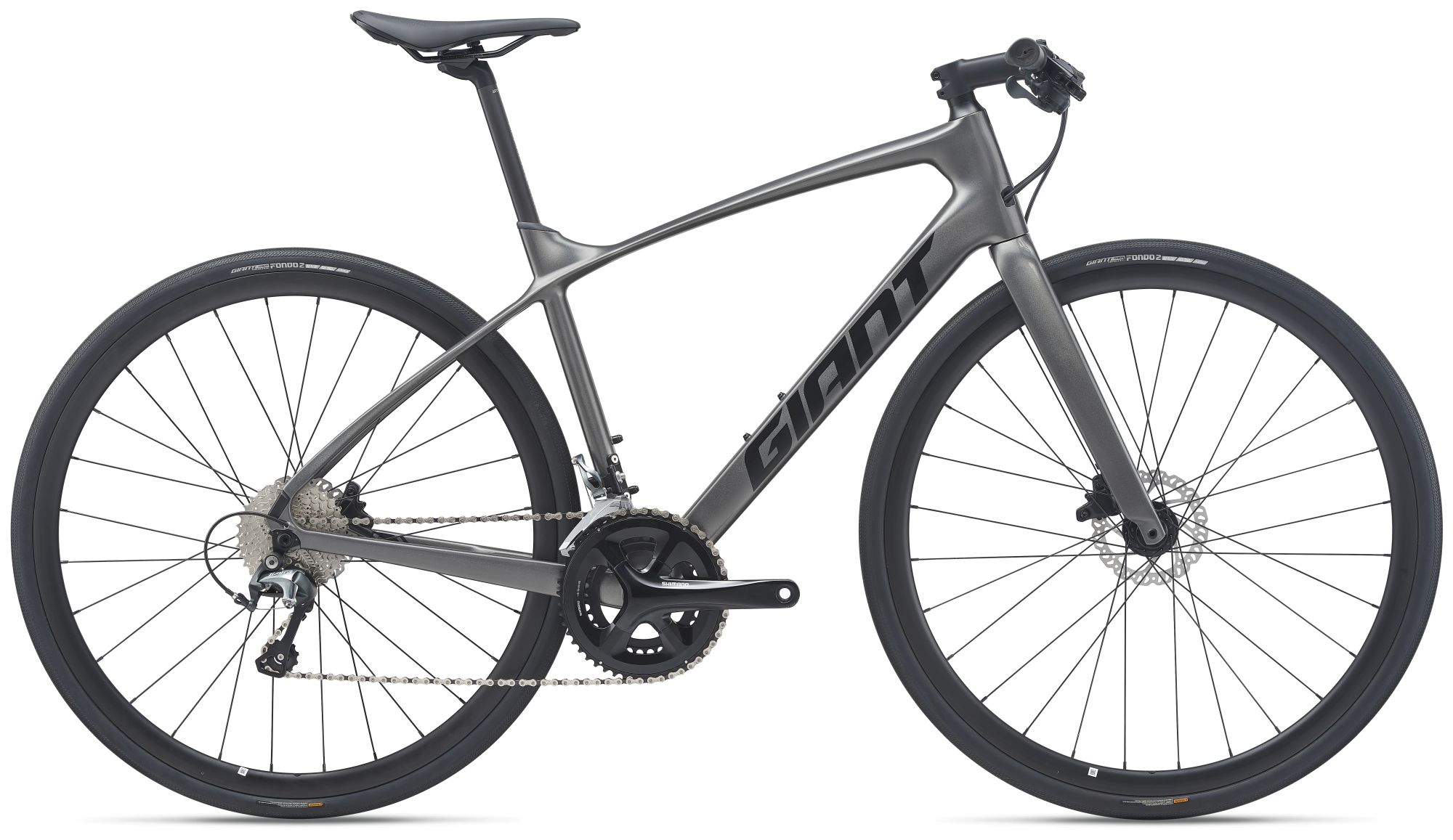 Giant FASTROAD ADVANCED Charcoal Grey  2021 - 28&quot; -  