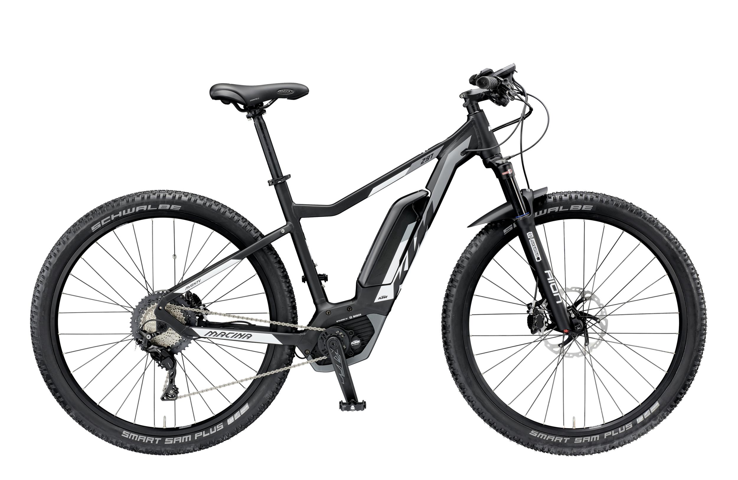 KTM MACINA MIGHTY 291 black matt white grey 2019 29 SuperBike8