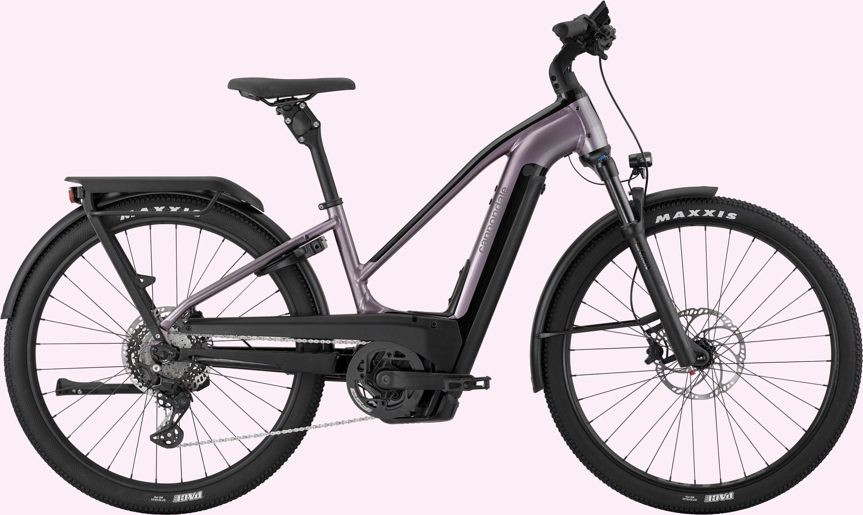 Cannondale Tesoro Neo X 1 Step Thru Lavender 2024 - 29&quot; 750 Wh Trapez -  