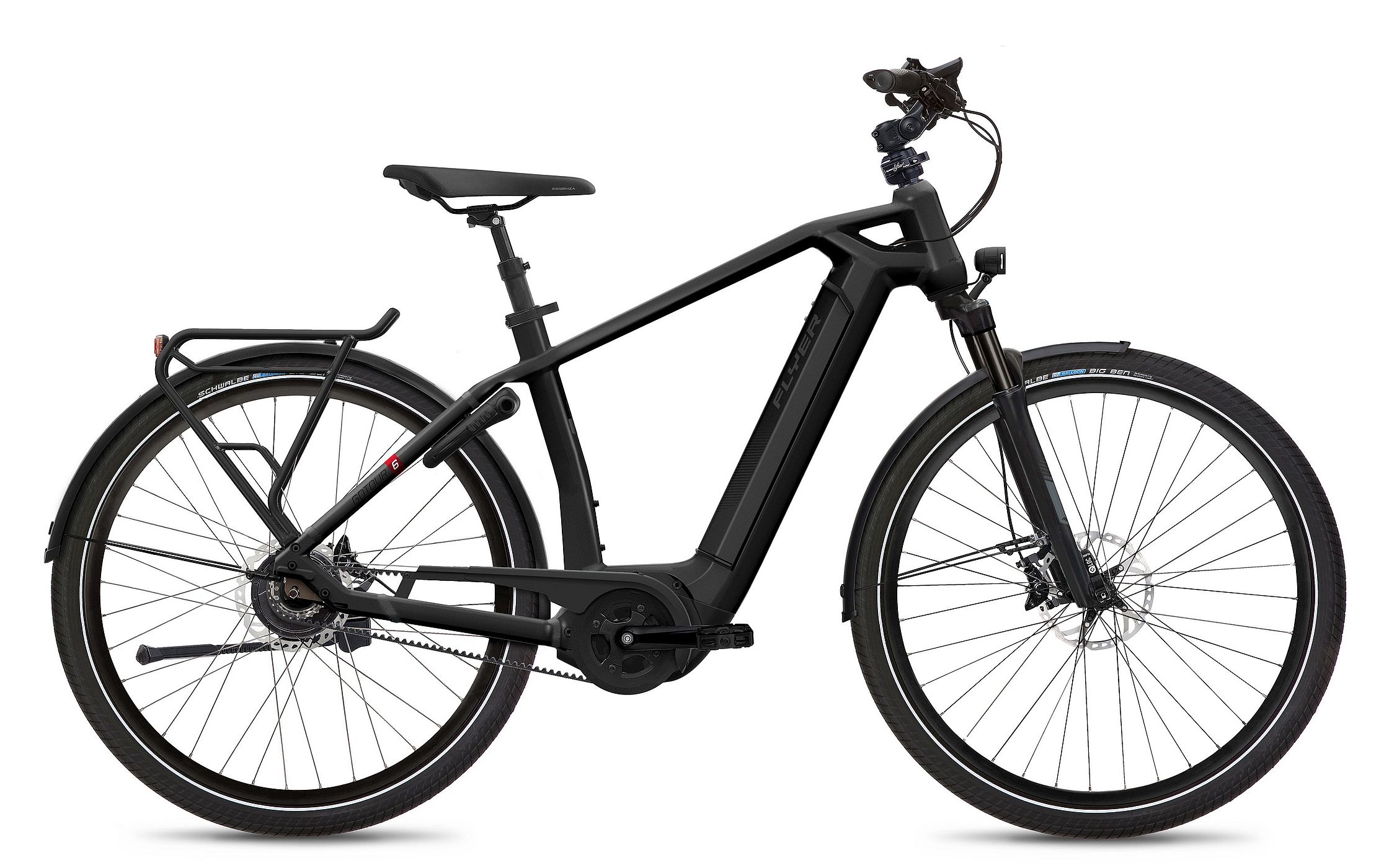 Flyer Gotour6 5.00 Gent Black Matt 2021 - 500Wh - 28&quot; -  