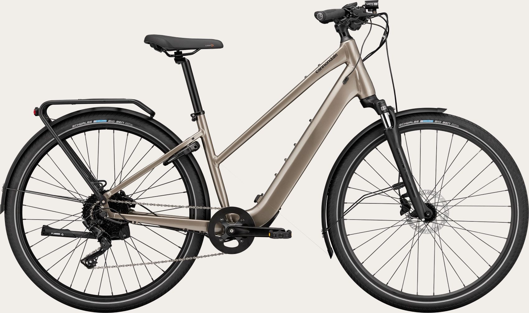 Cannondale Mavaro Neo SL 1 Step Thru Meteor Gray 2024 - 28&quot; 360 Wh Trapez -  S