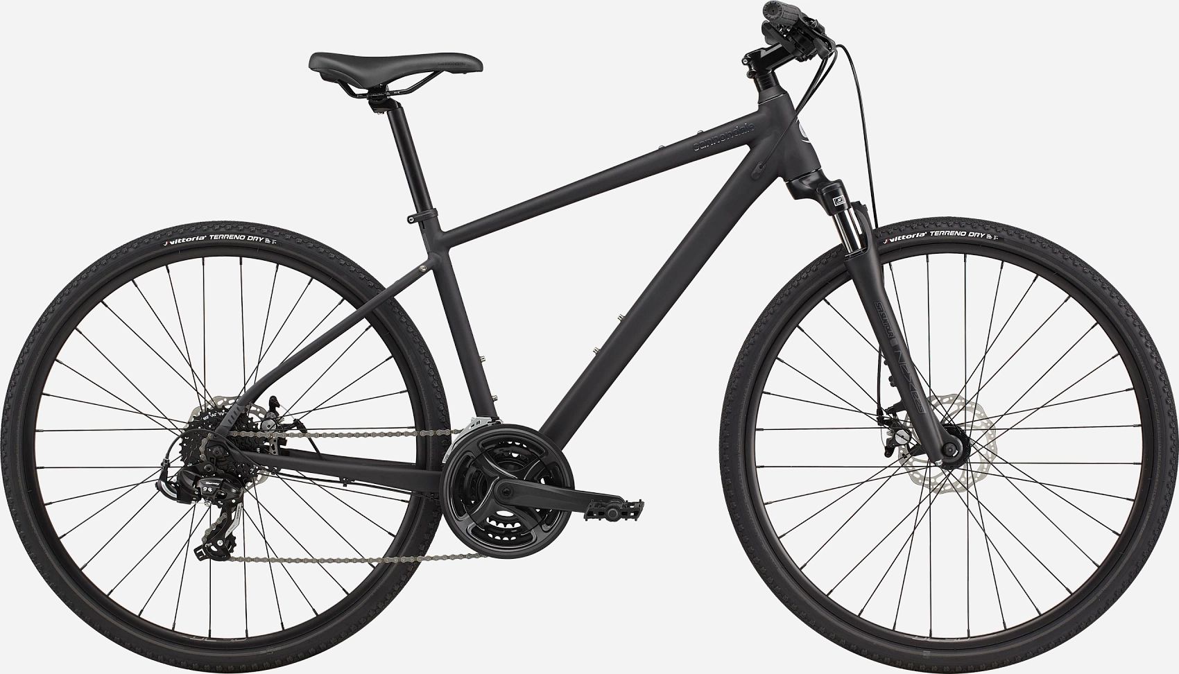 Cannondale Quick CX 4 Black 2022 - 28&quot; Diamant Freilauf -  XL