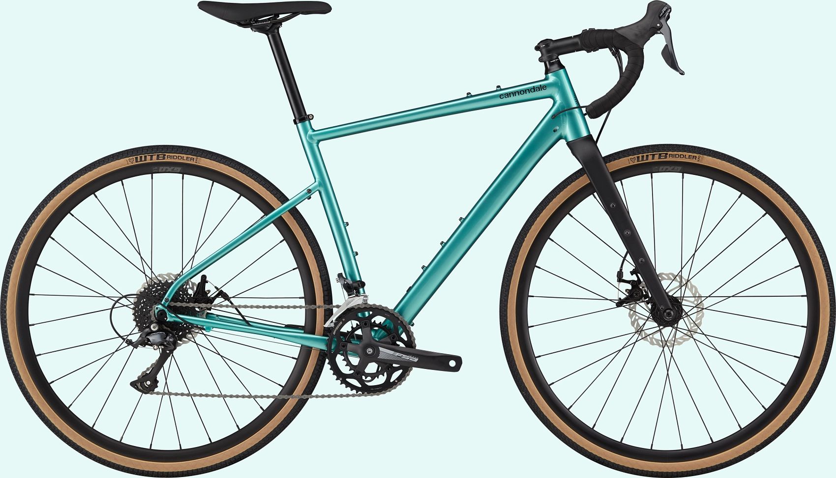 Cannondale Topstone 3 Turquoise 2023 - 28&quot; Diamant -  