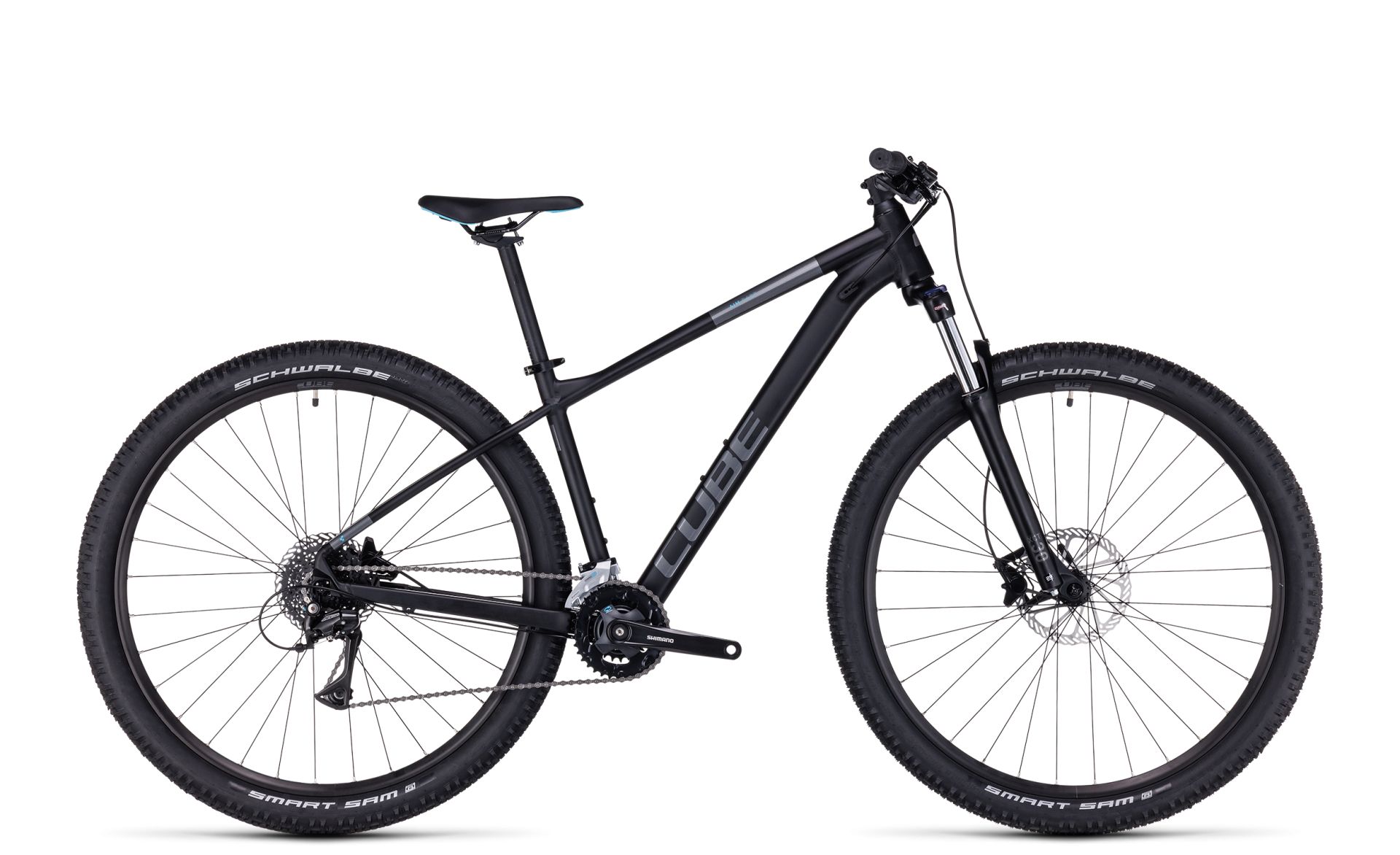 Cube Aim Race black´n´azure 2024 - 27,5&quot; Diamant -  
