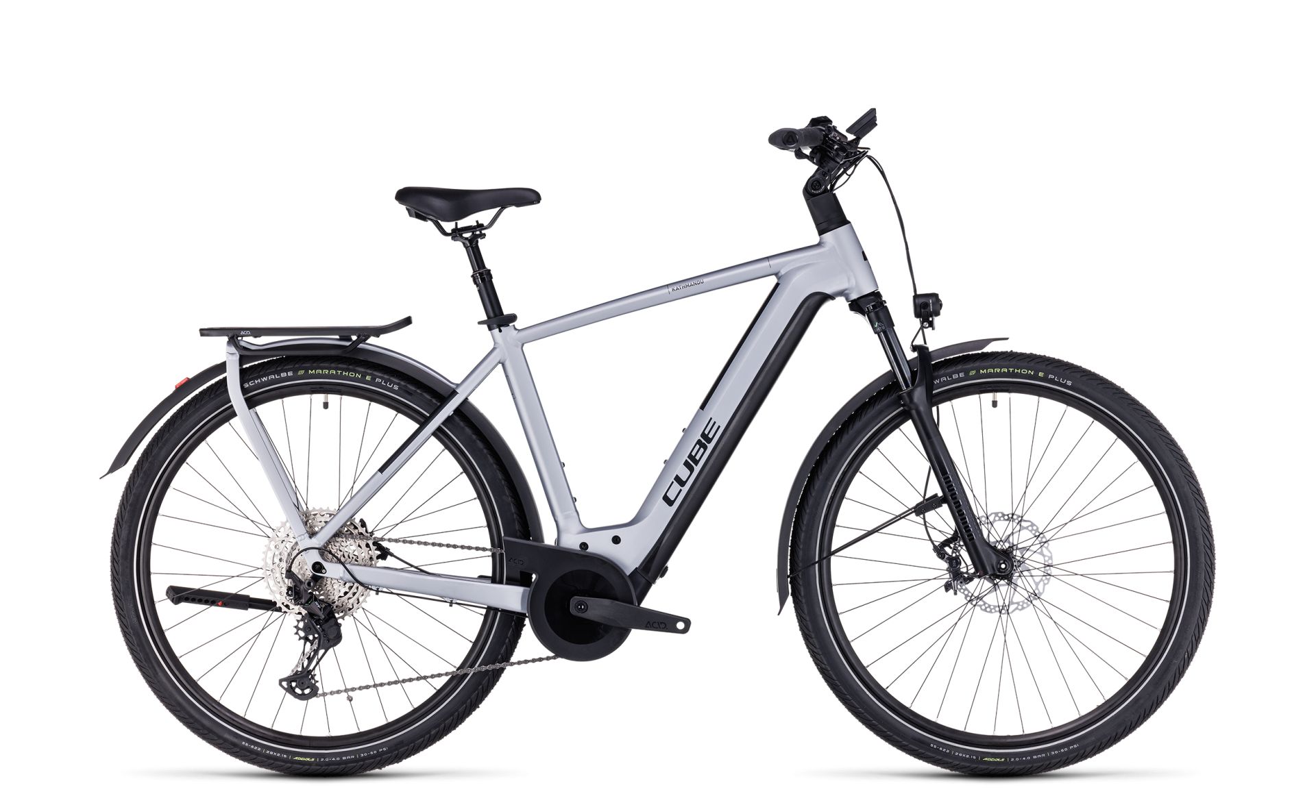 Cube Kathmandu Hybrid SLX 750 polarsilver´n´black 2023 - 29&quot; Diamant -  L