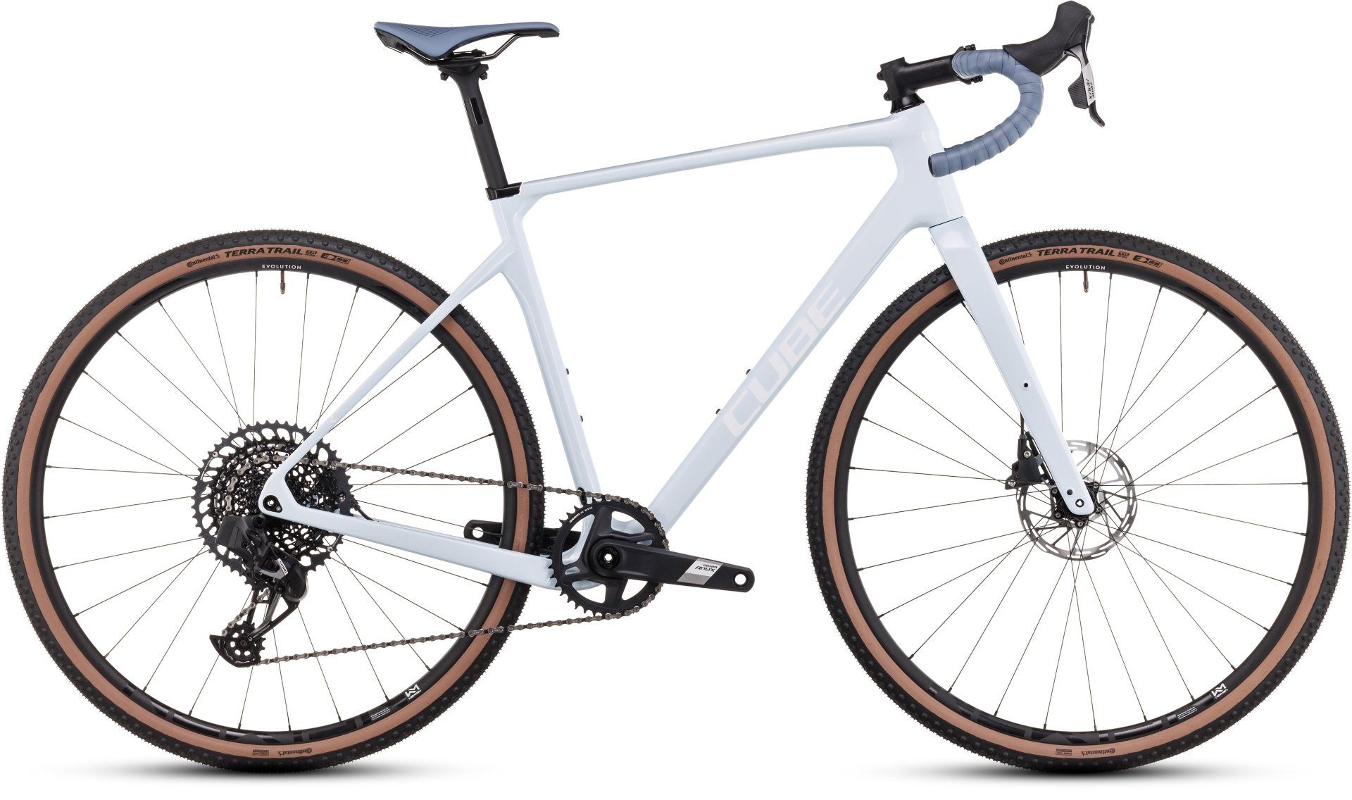 Cube Nuroad C:62 EX frostwhite´n´white 2024 - 28&quot; Diamant -  XL