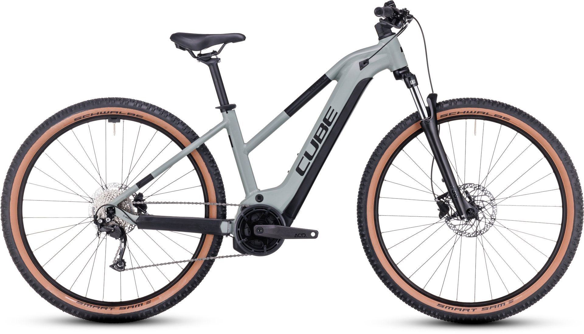 Cube Reaction Hybrid ONE 625 grey´n´black 2023 - 27,5&quot; Wave -  