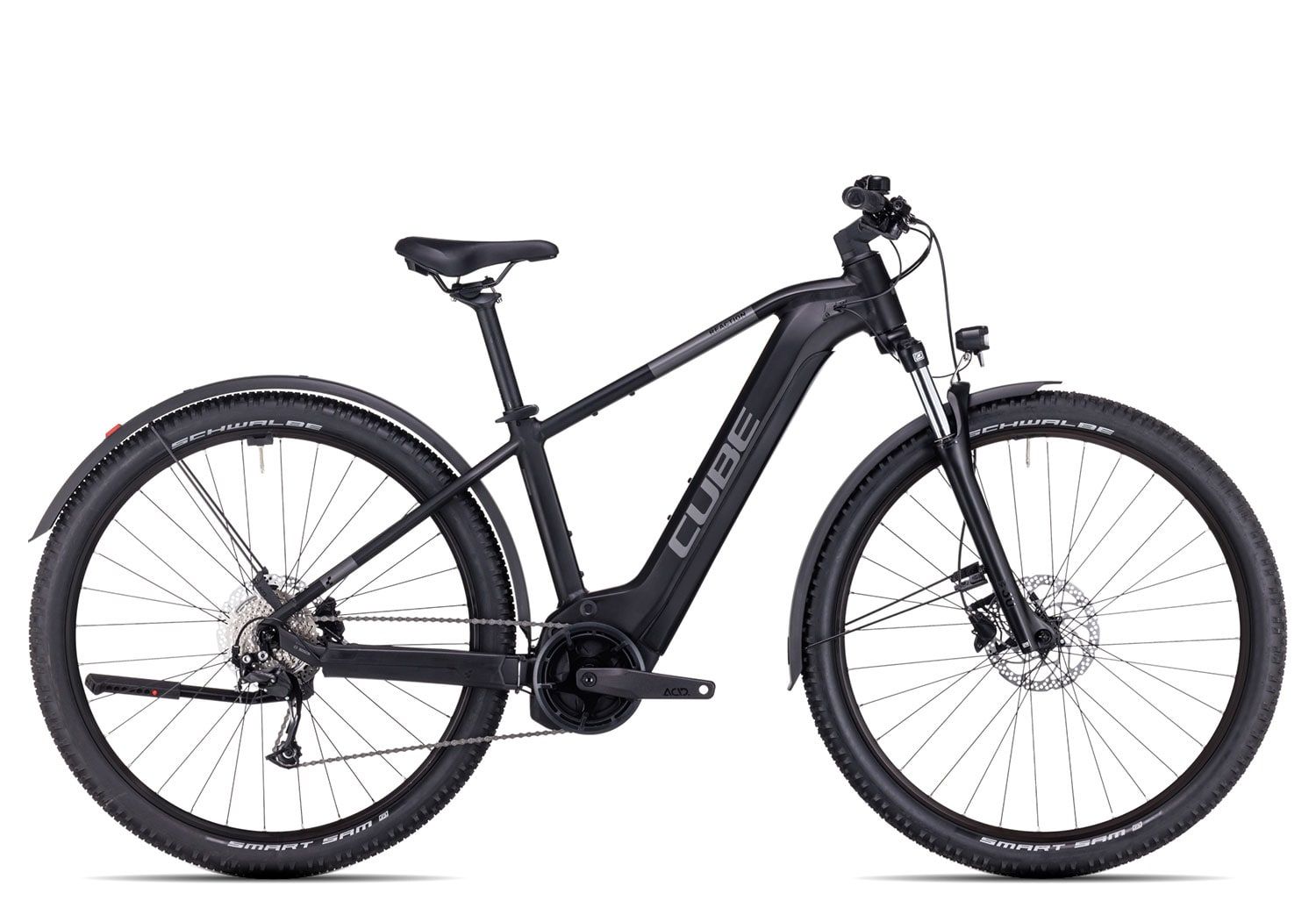 Cube Reaction Hybrid Performance 500 Allroad black´n´grey 2024 - 27,5&quot; 500 Wh Diamant -  