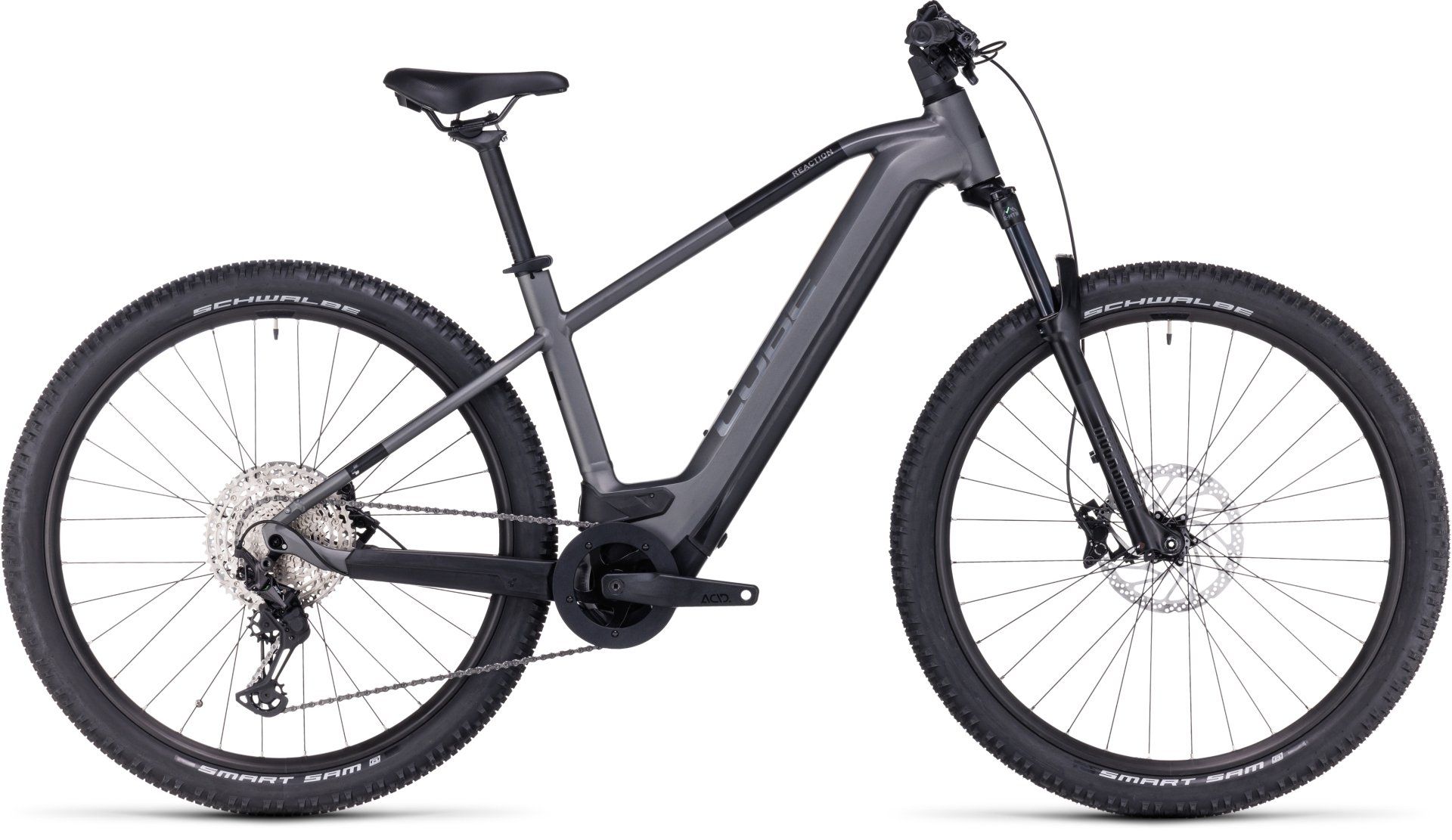 Cube Reaction Hybrid Race 750 grey´n´metal 2024 - 29&quot; 750 Wh Diamant -  