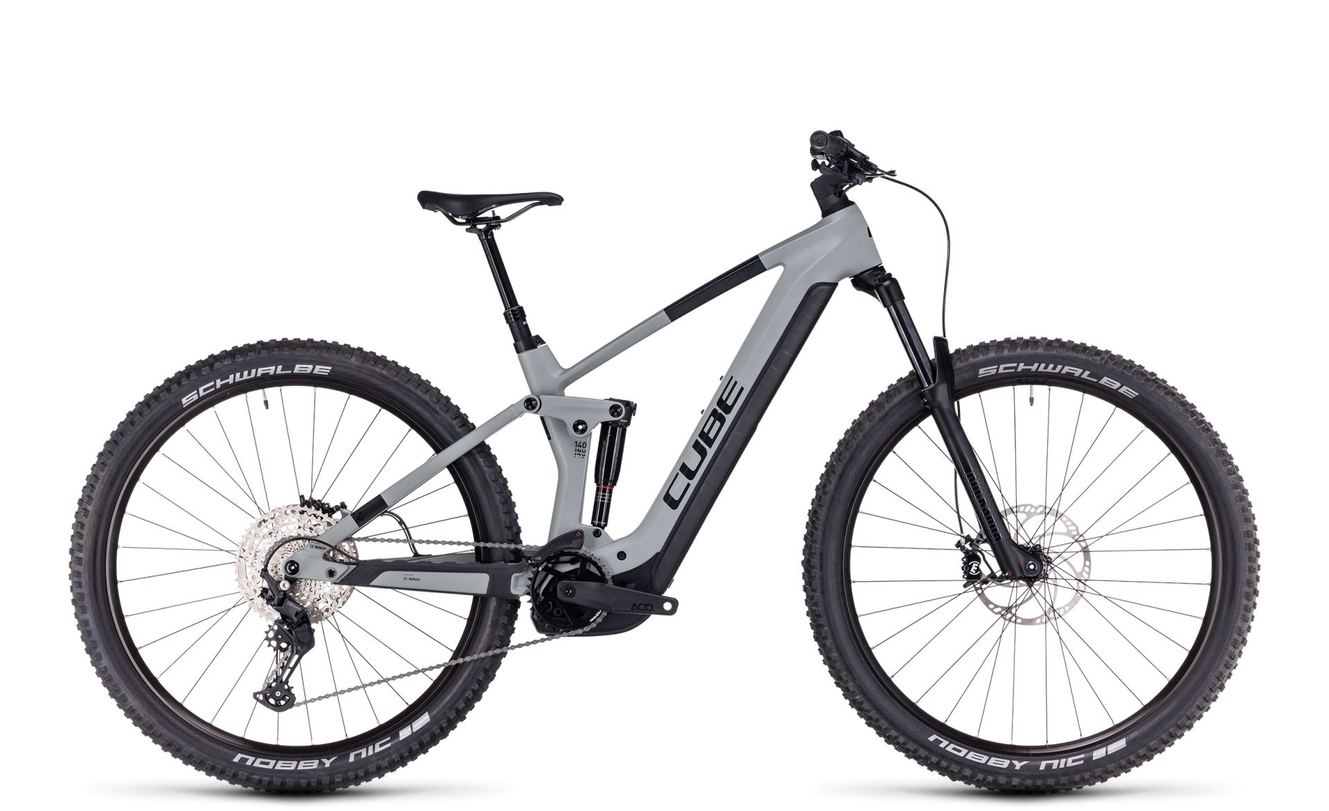 Cube Stereo Hybrid 140 HPC Pro 750 swampgrey´n´black 2024 - 27,5&quot; 750 Wh Diamant -  
